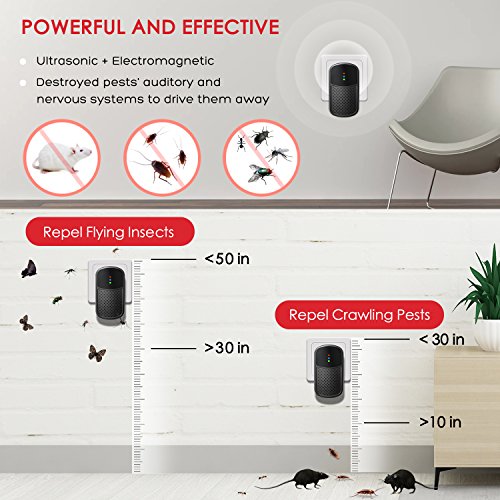 image for MOSPRO Ultrasonic Pest Repeller Mosquito Repellent - 2018 Upgraded 10W