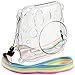 Katia Camera Case Bag Compatible for Fujifilm Instax Mini 9 / Mini 8 Instant Film Camera with Strap - Transparent