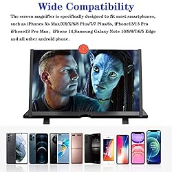 12" Screen Magnifier for Cell Phone -3D Magnifying