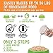I and love and you Stir & Boom Dehydrated Freeze Dried Raw Dog Food, Chicken, 5.5-Pound Bag