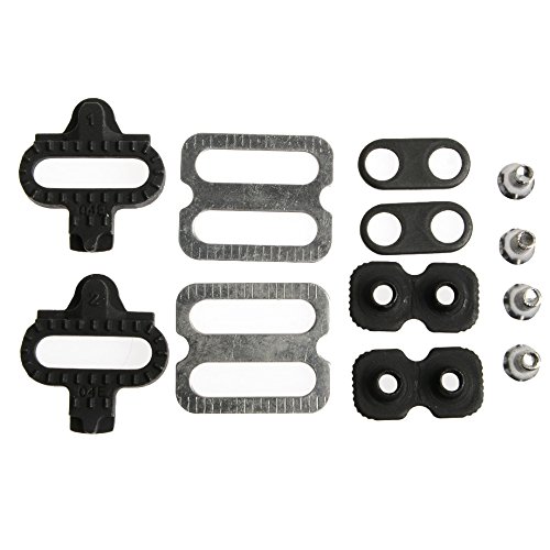 Wanyifa Cycling Bicycle Bike Cleats for Shimano MTB SPD Pedals PD-M520 M540 M324 M545 M424 M647 M959 Self-locking Pedal Cleats