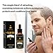 2 Packs Beard Care Oil for Men All Natural Scented Leave-in Conditioner & Softener Organic Tea Tree and Jojoba for Mustache Beard Grooming Moisturizing 30ml,1 fl oz