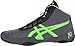 ASICS Men's JB Elite V2.0 Wrestling Shoe, Granite/Green Gecko/Black, 10.5 M US