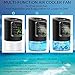 KUUOTE Portable Air Conditioner Fan, Personal Space Air Cooler Quiet Desk Fan Mini Evaporative Cooler with 7 Colors Night Light, Air Circulator Humidifier Misting Fan for Home Office Bedroom, Black