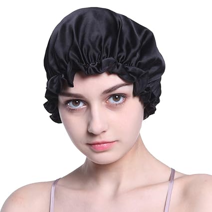 Night Cap Women Hair Care Bonnet Hats Salon Wrap Sleep Silk Head