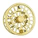 Piscifun Blaze Mid Arbor Fly Fishing Reel 5/6 wt Spare Spool Gold