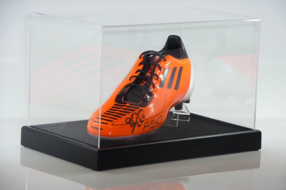 SINGLE SIGNED FOOTBALL BOOT DISPLAY CASE Amazon.co.uk Sports & Outdoors