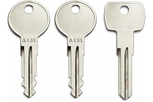 Rolvyns A153 SKS Roof Rack Replacement Keys Compatible with Yakima Roof Racks, Cargo Boxes, Carriers & Crossbars, Pre-Cut to 