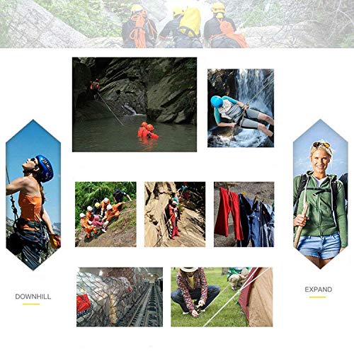 Outdoor-Kletterseil Durchmesser 10mm Statisches Kletterseil im Freien, Hochfestes Sicherheitsseil Geflochtenes Nylonseil… – Bild 7