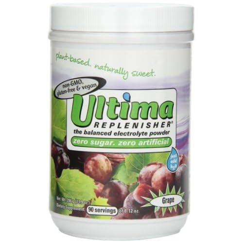 Ultima Replenisher, Grape, 90 Servings, 13.9 ounces Jar image