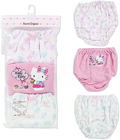 Amazon Co Jp ハローキティ ショーツ チョコ 3枚セット 100サイズ 服 ファッション小物