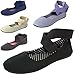 Alpine Swiss Peony Ballet Flats Shoes for Women | Elastic Ankle Strap Flats | Round Closed-Toe | Slip On Loafers | Padded for Comfort | Runs Small