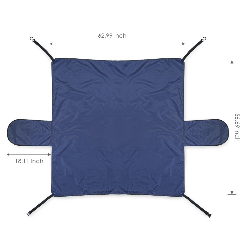 Windshield Cover, Ice Frost Rain Resistant Snow Cover 62\