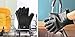 ProChefSet Non Slip BBQ Grilling Gloves and Digital Thermometer - Black