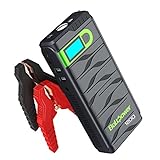 Bolt Power N02 1200 Amp Peak 12-Volt Car Battery Jump Starter for Light-Duty / Heavy-Duty Trucks, SUV, Compact / Mid-Size Cars, Motorcycle with Quick Charge 3.0 Portable Charger Power Pack