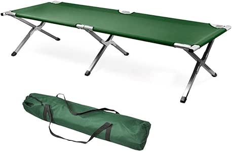 lightweight folding camp bed