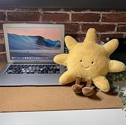 JOSON Sun Shaped Plush Toys, Soft Bedside Sofa