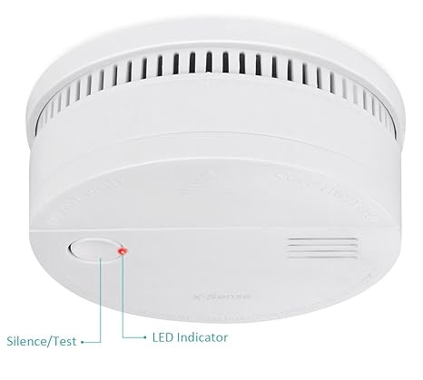 Detector de humo y monóxido de carbono X-Sense DS51, funciona con ...