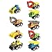 Fajiabao Construction Vehicles Pull Back Toy Cars Bulldoze Excavator Dump Truck Model Kit for Children Toddlers Kids Mini Engineering Toys Party Favors Decorations 9 Packs primary
