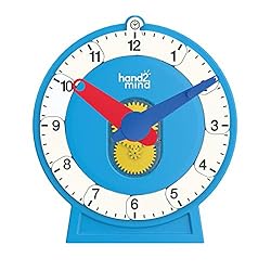 hand2mind Advanced NumberLine Clock, Telling Time