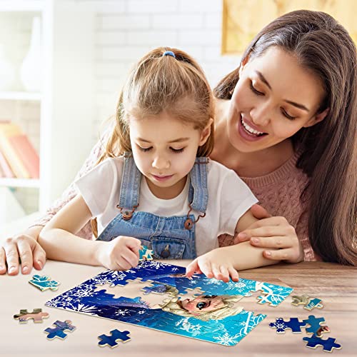 NEILDEN Disney Frozen Elsa Puzzle 60 Piece Jigsaw Puzzle for Kids Ages
