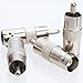 Cctv4Less BNC Female to RCA Male Adapter Straight Connector for CCTV Security Camera Systems (10)