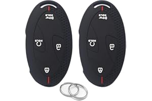 ATFIGII 2Pcs Key Fob Cover Compatible with Hyundai Kona EV Sonata Ioniq 6 Elantra 2024 2025 Santa Fe Tuscon Key Holder Case S