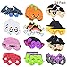 ATDAWN 24 Pack Halloween Foam Mask, Halloween Mask Craft Kit, Halloween Kids Party Favors, Halloween Crafts Supplies, Halloween Prizes