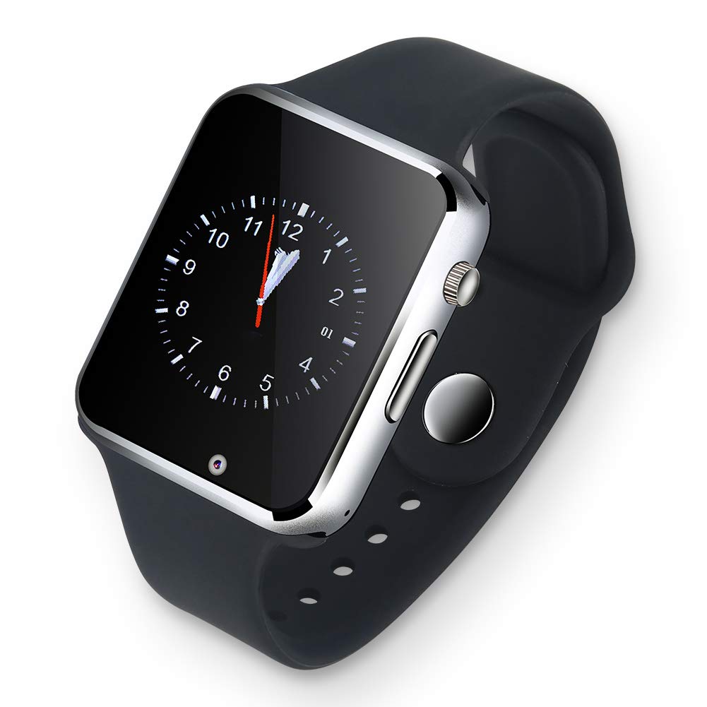 Unisex Smartwatch Waterproof Multi-Function Fitness Watch with Heart Rate Monitor Sleep Monitor Alarm Clock Music