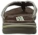 Skechers USA Men's Bosnia Flip-Flop,Chocolate,9 M US