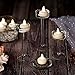 AGPTEK 12 Pack Warm White Battery Floating LED Candle Flameless Tea Light Waterproof for Decoration of Birthday Party Wedding Thanksgiving Christmas Occasions