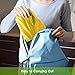 Potty Training Seat, Folding Portable Reusable Toilet Potty Training Seat for Babies, Toddlers and Kids, Green