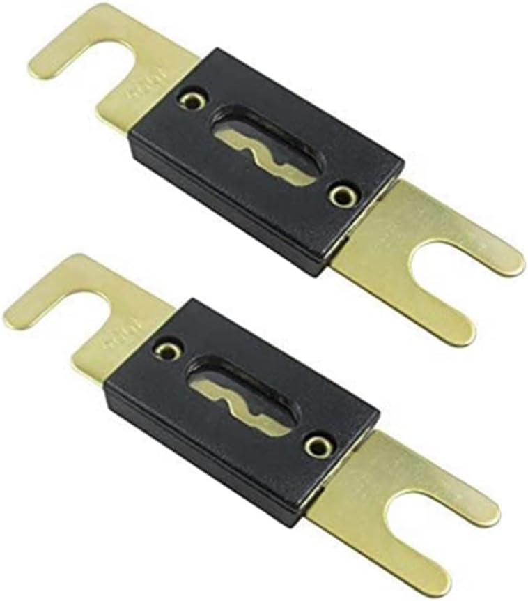 KOLACEN ANL Gold Plated Fuse 50 Amp 2 Pack Electrical Safety Protection