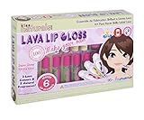 Lava Lip Gloss Making Kit by Kiss Naturals Award Winning and All Natural, Satisfaction Guaranteed
