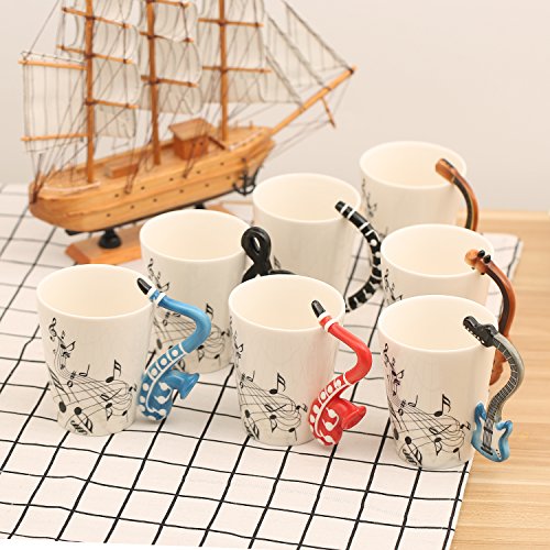 image for BUYNEED Novelty Magic Morning Coffee Mug 12 oz Color Changing Heat Sen