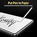ESR [2-Pack Paperlike Screen Protector for iPad Pro 11” 2018, Supports Apple Pencil, Write and Draw Like on Paper, Anti-Glare Matte PET Film (Not Glass) for iPad Pro 11 inch 2018