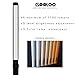 GOOLOO Metal LED Desk Lamp Eye-Caring Table Lamps, 11W, 5 Color Temperatures & 5 Brightness Levels, USB Charging Port, 30-Minute Timer, Adjustable Neck, Glare-Free, Touch Control, Memory Function
