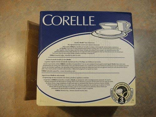 Corelle Livingware Dinnerware Set, Winter Frost White, Service for 6 - Image 4