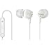 Sony DREX12IPW Earbuds with iPod Remote (White) - Ear set - Retail Packaging - White