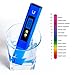 Digital pH Meter - Water Quality Tester, 0.01 High Accuracy and ATC, x6 Calibration Packs - pre calibrated pH Meter for Water, Pool, Soil, Hydroponics, Aquarium, Beer Brewing, Wine, Food, Urine, lab