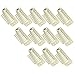 20pcs Clip in Hair Extensions, Jmkcoz Snap-Comb Wig Clips with Rubber for Hair Extension Beigethumb 2