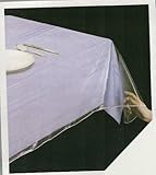 Clear Heavy Duty Tablecloth Protector, 60