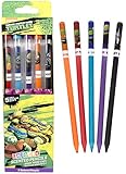 Teenage Mutant Ninja Turtles Colored Smencil 5-Pack of Scented Colored Pencils by Scentco