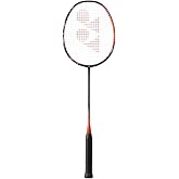 Yonex Astrox 77 Play Strung Badminton Racquet, G5 - High Orange, Graphite