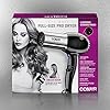 Conair 1875 Watt Full Size Pro Hair Dryer with Ionic Conditioning, Black/Chrome