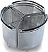 3-Quart 3-Piece Divided Steamer Basket for Pressure Cooker Compatible with Instant Pot Accessories Ninja Foodi Other Mullti Cookers, Strainer Insert Can Cook 3-in-1 (3 Qt - Divider Basket)