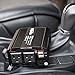 300W Power Inverter Power Converter from Bapdas DC 12V to AC 110V With 2 AC 110V Pocket Sockets and 4.2A 2 USB Ports-Black