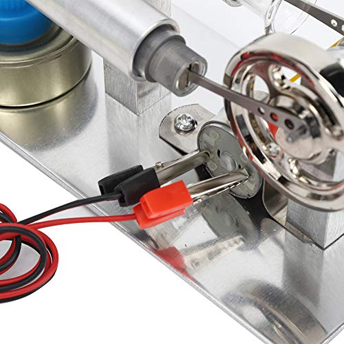 Stirling motor, Mini Dampfmaschine Modell Birne Externe Verbrennung Experiment Modell Pädagogische Physik Experiment Kit – Bild 6