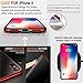 COOLQO Compatible for iPhone 11 Case, Clear 360 Full Body Coverage Hard PC+Soft Silicone TPU 3in1 Shockproof Phone Cover [Certified Military Protective] Red