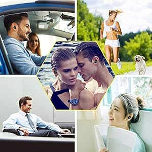 Abeyete Auricolari Bluetooth Cuffie Wireless con 3000 mAh Scatola Ricarica Portatile 120H Playtime Auricolari Bluetooth… - immagine 8
